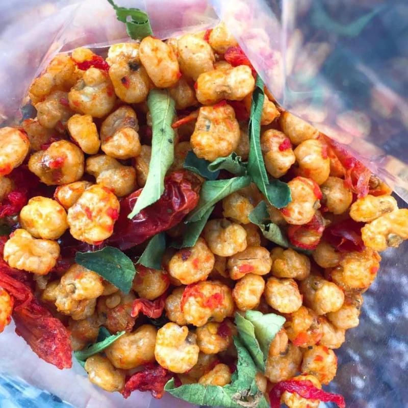 Ngô Nếp Sấy Bò Lá Chanh Siêu Ngon 300gr