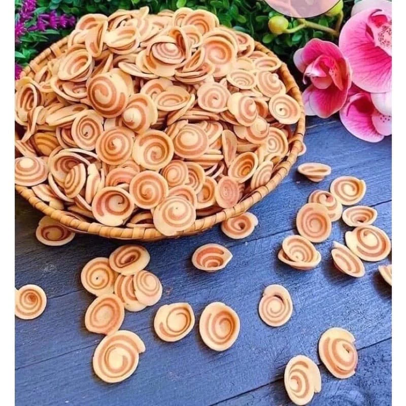 Bánh tai heo vị truyền thống và vị trà xanh gói 300g mỗi vị